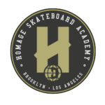 homage skateboard academy logo